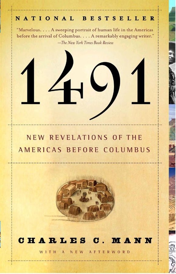 Cover of 1491: New Revelations of the Americas Before Columbus
