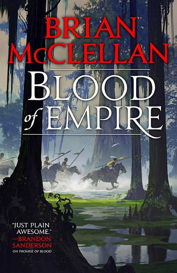 Cover of Blood of Empire (Gods of Blood and Powder, #3)