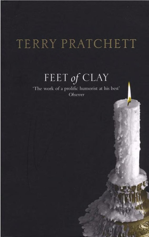 Cover of Feet of Clay (Discworld, #19; City Watch, #3)