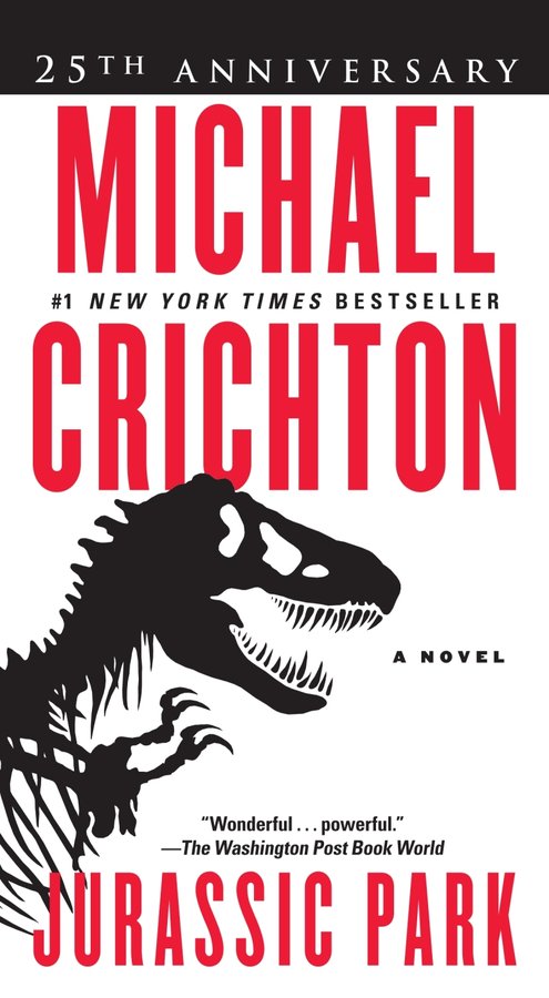 Cover of Jurassic Park (Jurassic Park, #1)