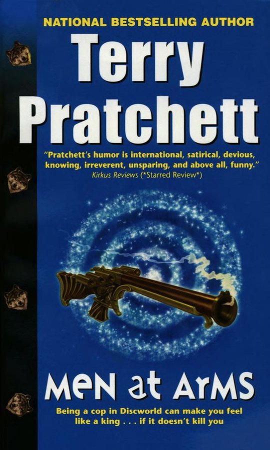 Cover of Men at Arms (Discworld, #15; City Watch, #2)