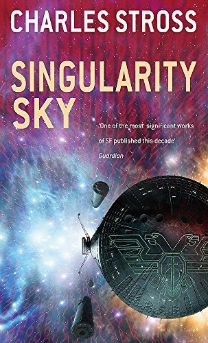 Cover of Singularity Sky (Eschaton, #1)