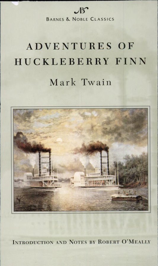 Cover of The Adventures of Huckleberry Finn