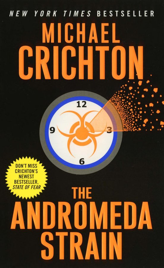 Cover of The Andromeda Strain (Andromeda, #1)