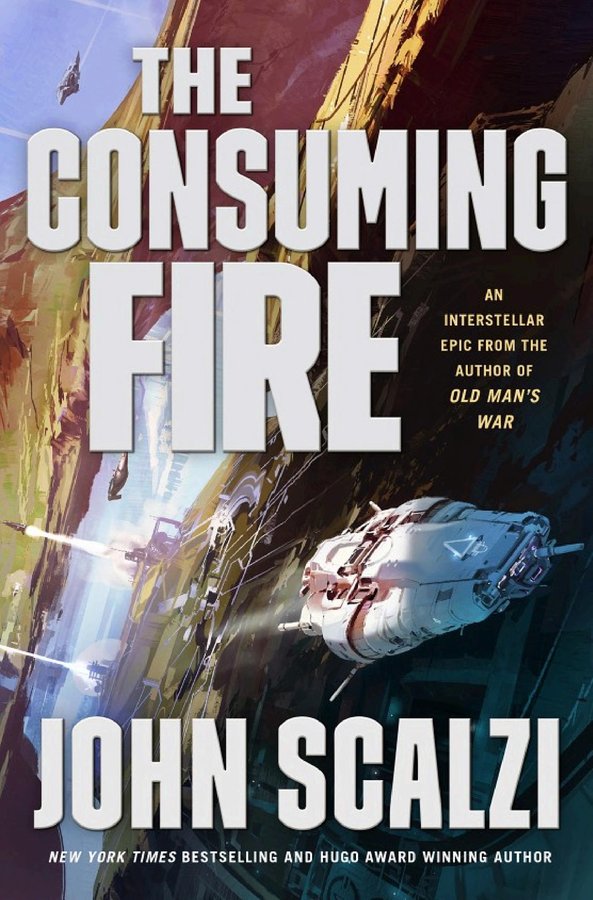 Cover of The Consuming Fire (The Interdependency, #2)