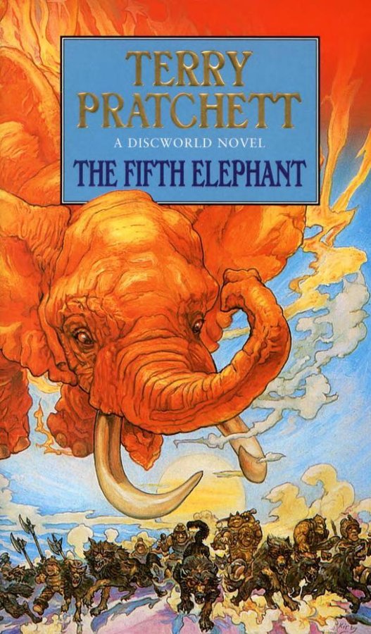 Cover of The Fifth Elephant (Discworld, #24)