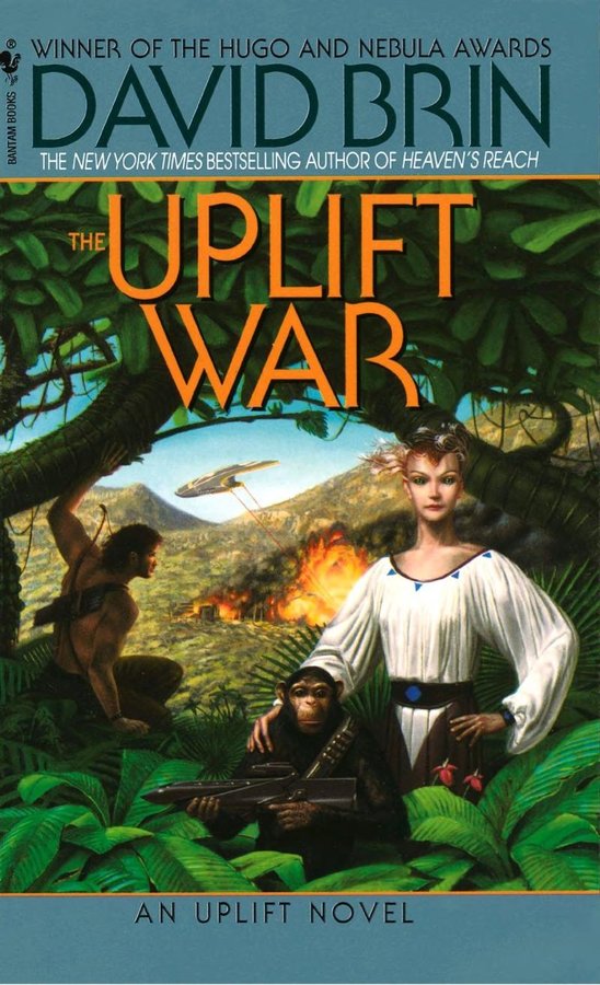 Cover of The Uplift War (The Uplift Saga, #3)