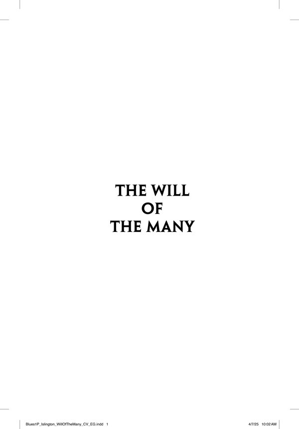 Cover of The Will of the Many (Hierarchy, #1)